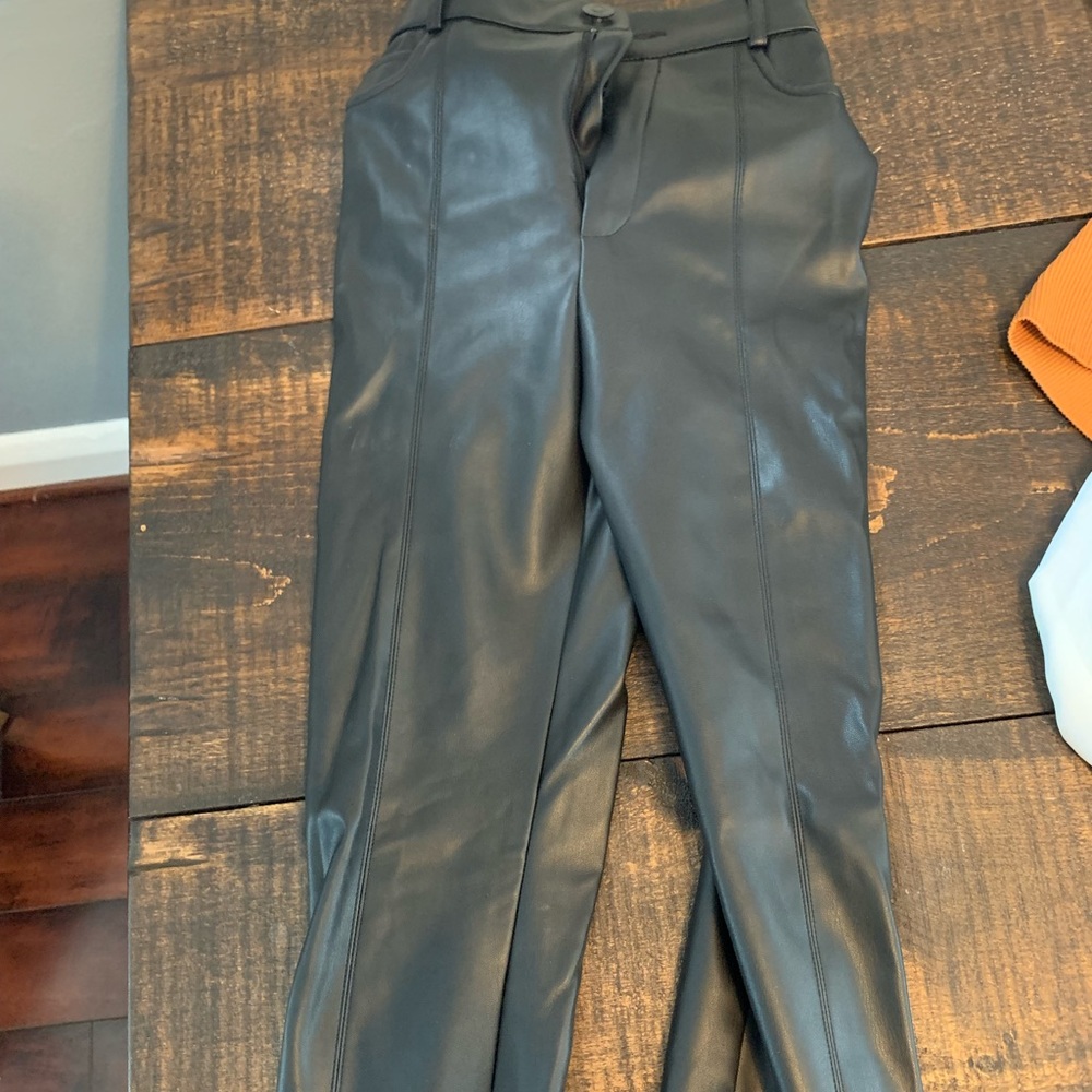 Leather pants